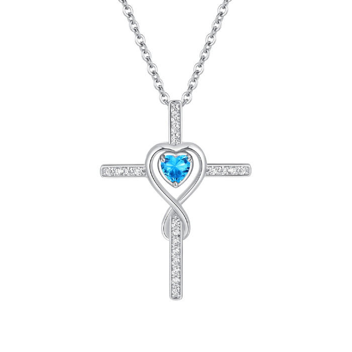 Elegant Infinite Number 8 Pendant Necklace For Women zircon Necklace Accessories Jewelry