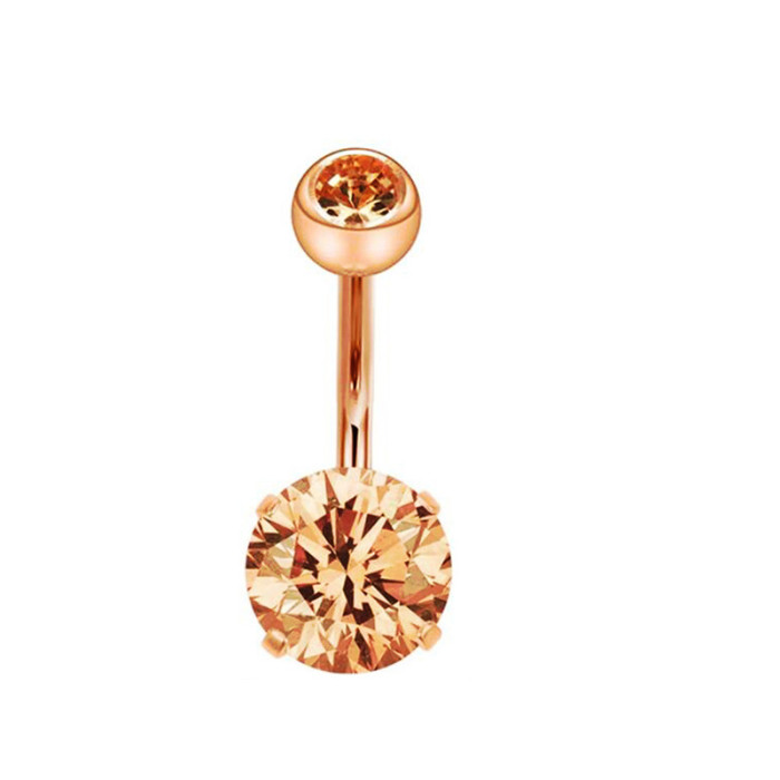 Chic Hypoallergenic Rhinestone Sexy Belly Navel Piercing Belly Piercing Women Belly Button Rings