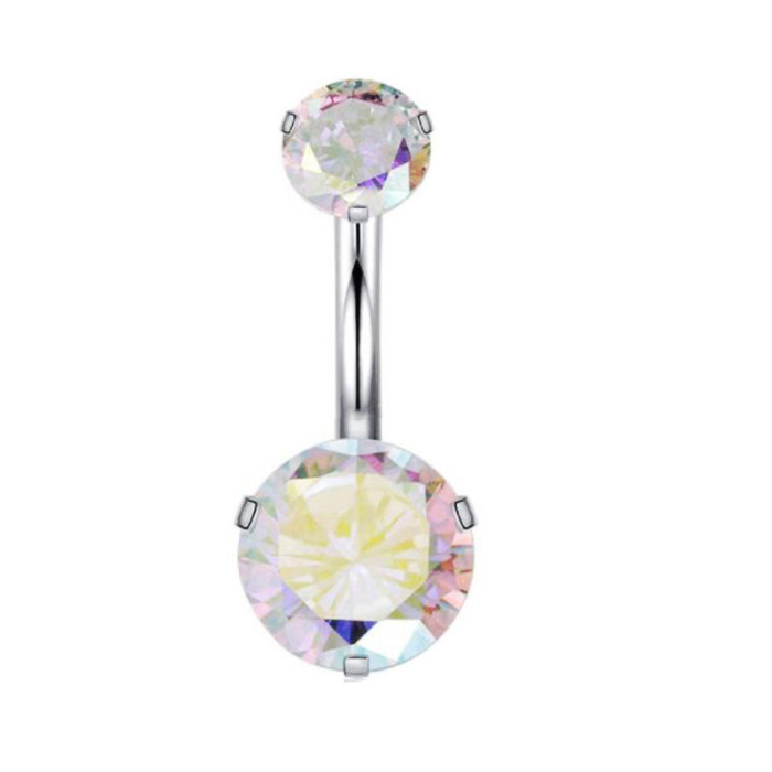 Chic Hypoallergenic Rhinestone Sexy Belly Navel Piercing Belly Piercing Women Belly Button Rings
