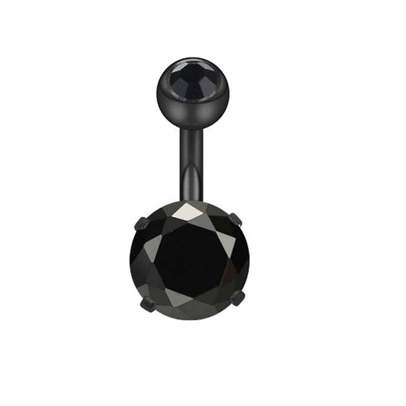 Chic Hypoallergenic Rhinestone Sexy Belly Navel Piercing Belly Piercing Women Belly Button Rings 216045261297