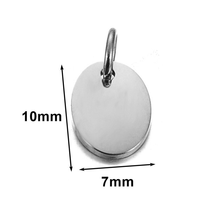 Chic Hypoallergenic Necklace and Chain Pendant Stainless Steel Accessories Handmade DIY Jewelry