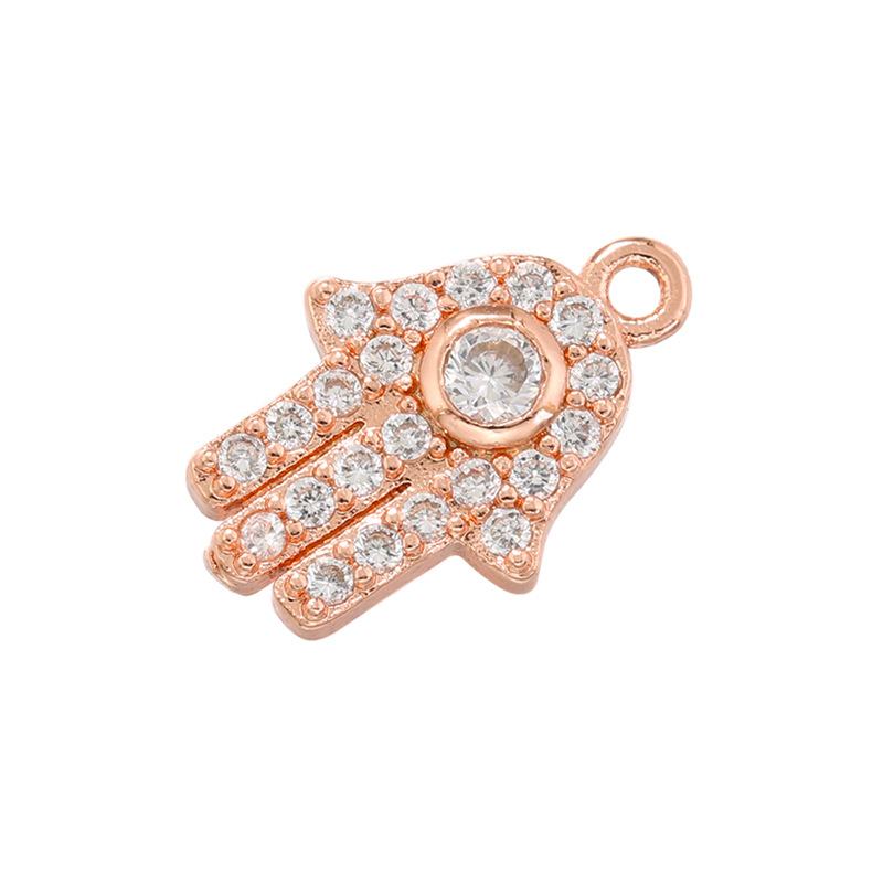 Chic Customizable Devils Eye Palm Pendant Handmade Diy Jewelry Accessories 216045243462