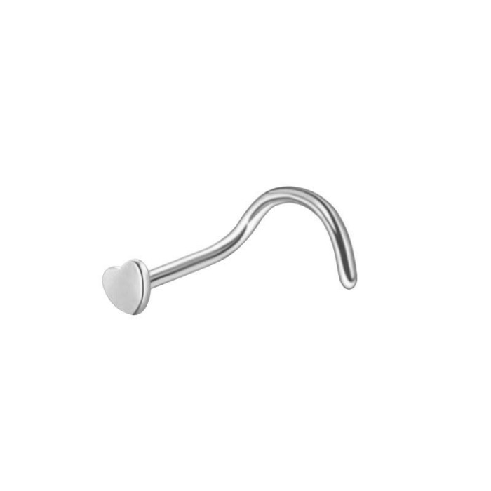 Hypoallergenic Nose Studs Stainless Steel Nostril Studs Screws Nose Ring Hoop Body Piercing Silver Gold Color Nose Studs