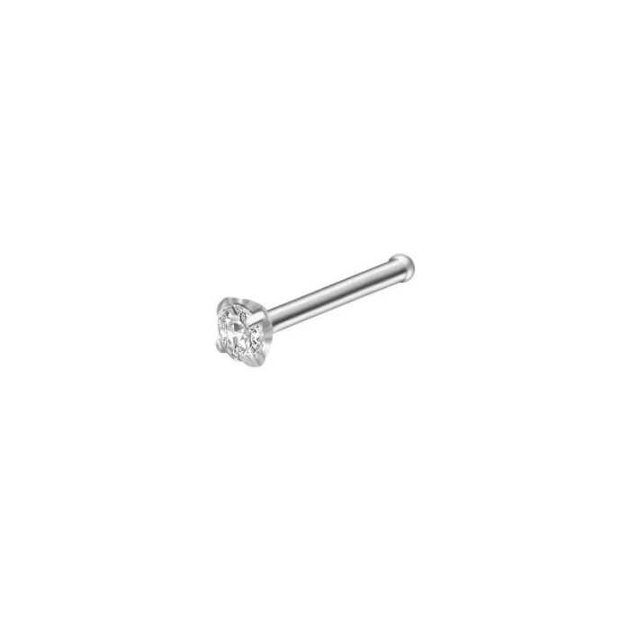 Hypoallergenic Nose Studs Stainless Steel Nostril Studs Screws Nose Ring Hoop Body Piercing Silver Gold Color Nose Studs