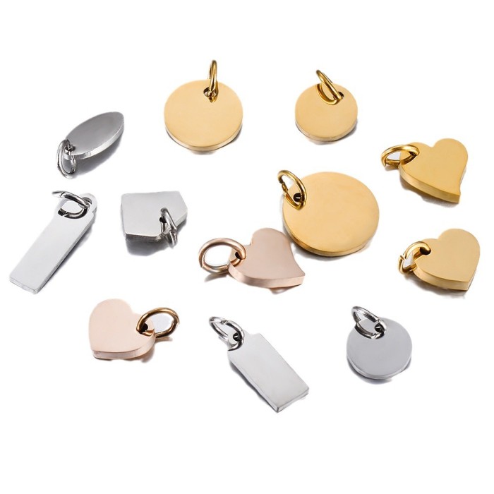 Chic Hypoallergenic Necklace and Chain Pendant Stainless Steel Accessories Handmade DIY Jewelry