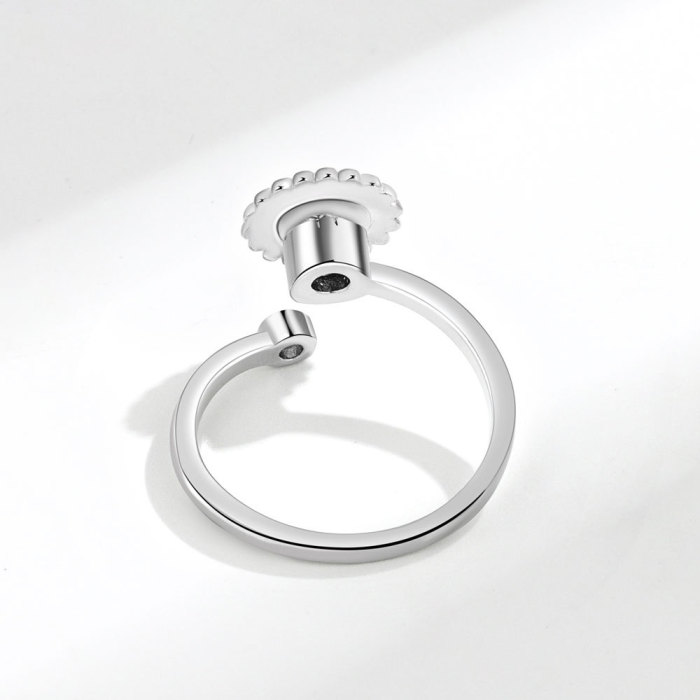 Dropshipping Anxiety Fidget Spinner Rings for Women Stainless Steel New in Ajustables