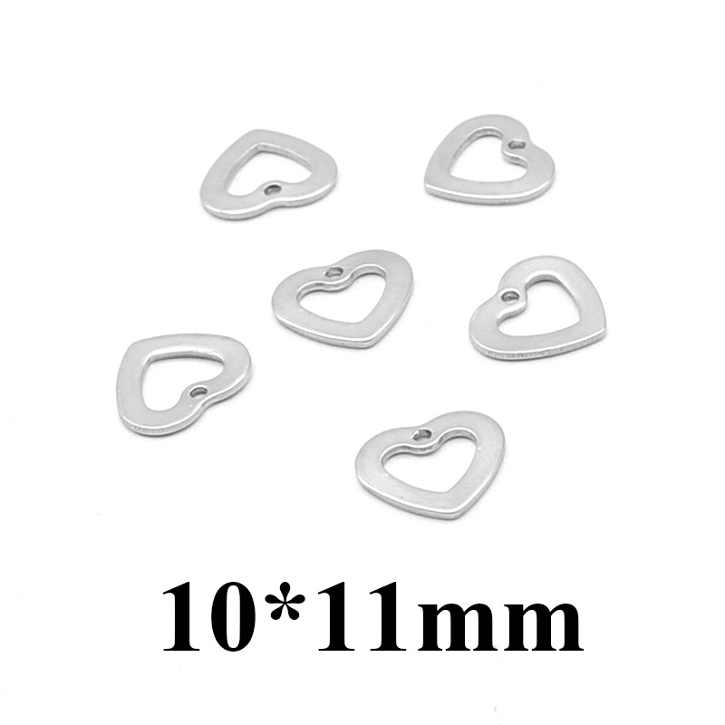 Stainless Steel Charms For Jewelry Making Cross Star Pendant Mini Charm Necklace Bracelet Diy Gifts 216045142602