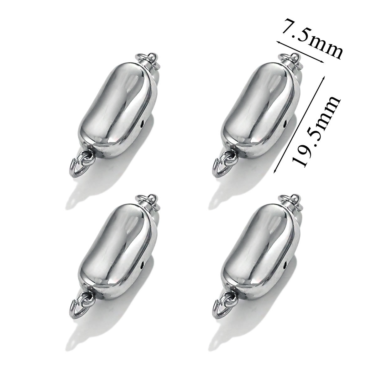 Stainless Steel Pea Button Diy Accessories Wholesale For Diy Jewelry Making Supplies 216045147522