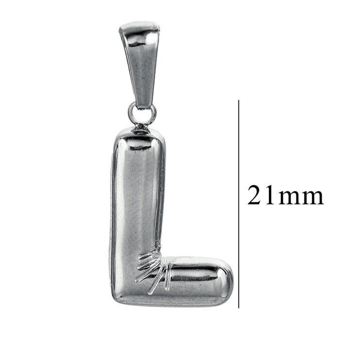 Mini Bubble 26 Letter Pendant Tarnish Free Stainless Steel Charms 18K Gold Plated Keychain Accessories for Jewelry, N...