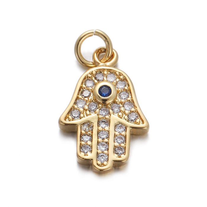 Stylish Chic Customizable Hypoallergenic Rose Planet Key Guitar Zircon Pendant Not Fade Pendant Handmade DIY Jewelry Accessories