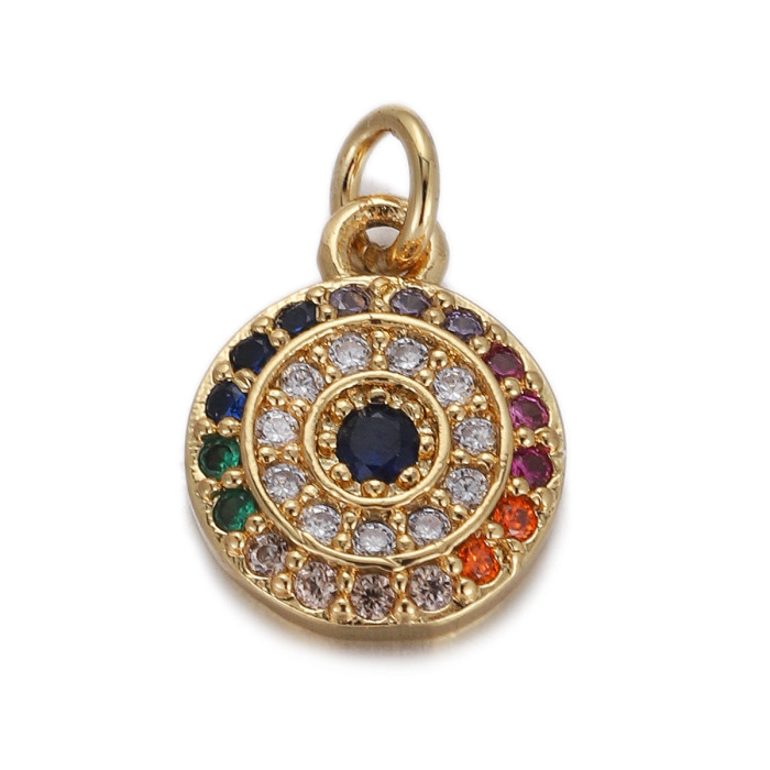 Stylish Chic Customizable Hypoallergenic Moon Star Flower Pendant Drip Oil Bracelet Necklace Earrings DIY Accessories