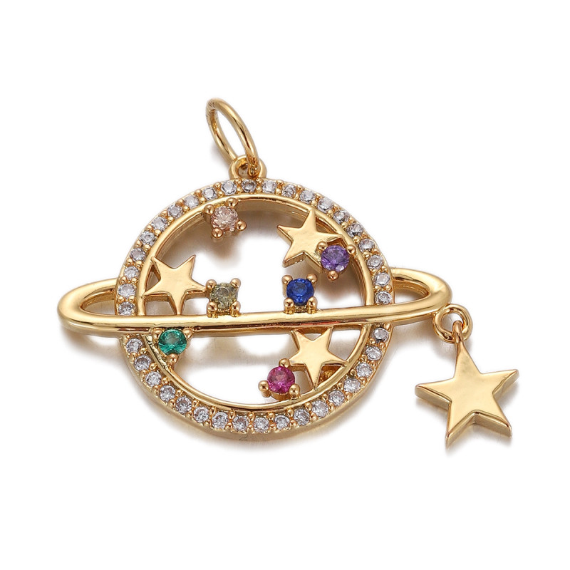 Stylish Chic Dainty Elegant Simple Star Moon Drop Oil Necklace Pendant Charm Accessories Handmade DIY Jewelry