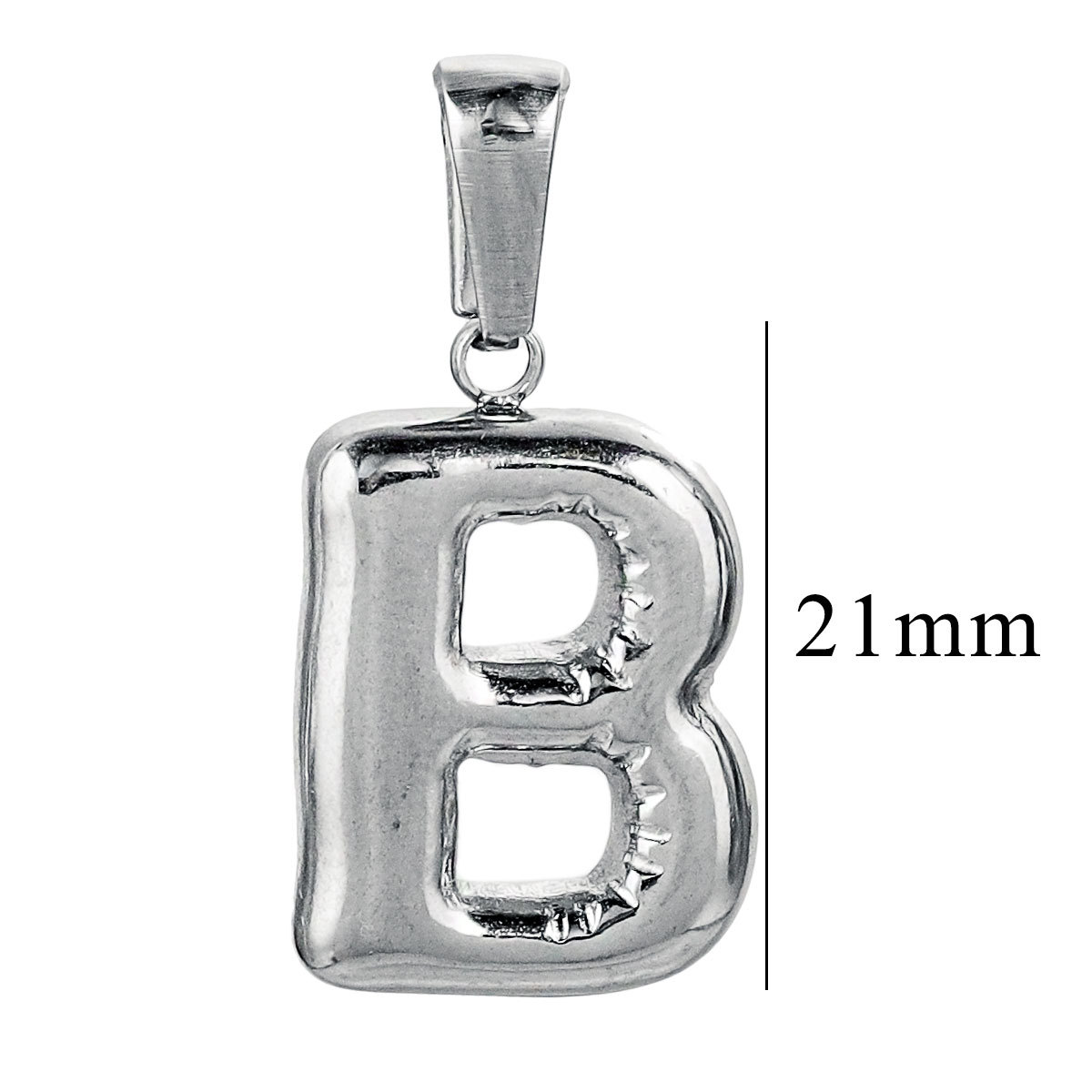 Mini Bubble 26 Letter Pendant Tarnish Free Stainless Steel Charms 18K Gold Plated Keychain Accessories For Jewelry 216045150720