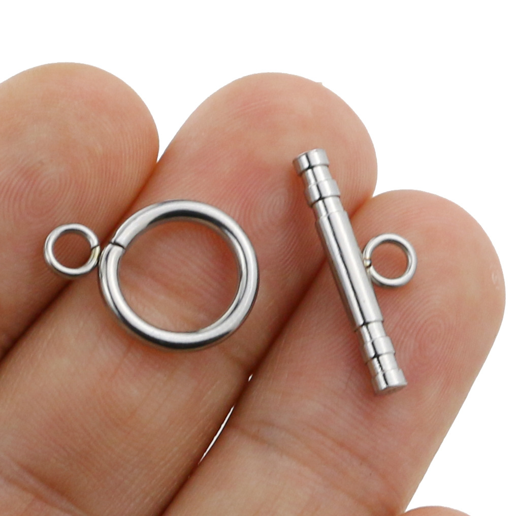 Stainless Steel Ot Clasps Buckle Irregular Curved Toggle Clasp Connectors For Bracelet Necklace Diy 216045178764