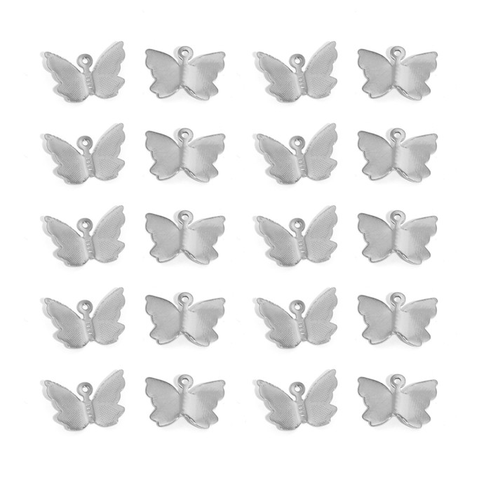 Metal Plating Butterfly Charm DIY Jewelry Accessories Findings Supplies For Jewelry Making