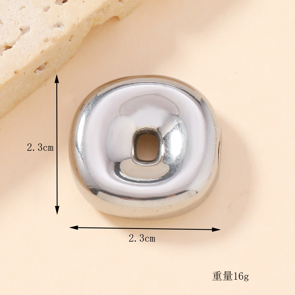 Classic Refined Elegant Women Jewelry Accessory Bubble 26 English Letter Necklace Pendant Diy Accessories 216045127965