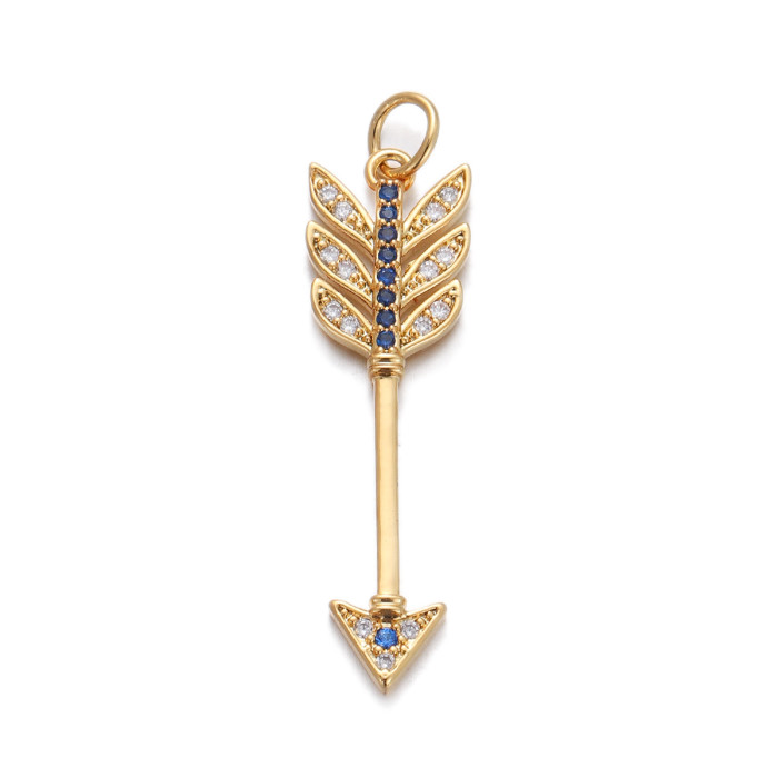 Stylish Chic Customizable Hypoallergenic Rose Planet Key Guitar Zircon Pendant Not Fade Pendant Handmade DIY Jewelry Accessories