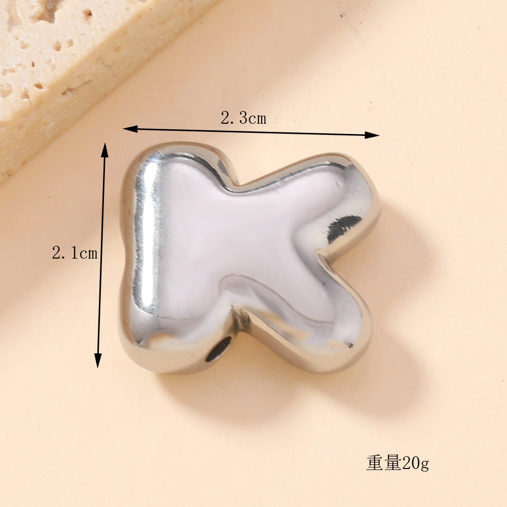 Classic Refined Elegant Women Jewelry Accessory Bubble 26 English Letter Necklace Pendant Diy Accessories 216045127965