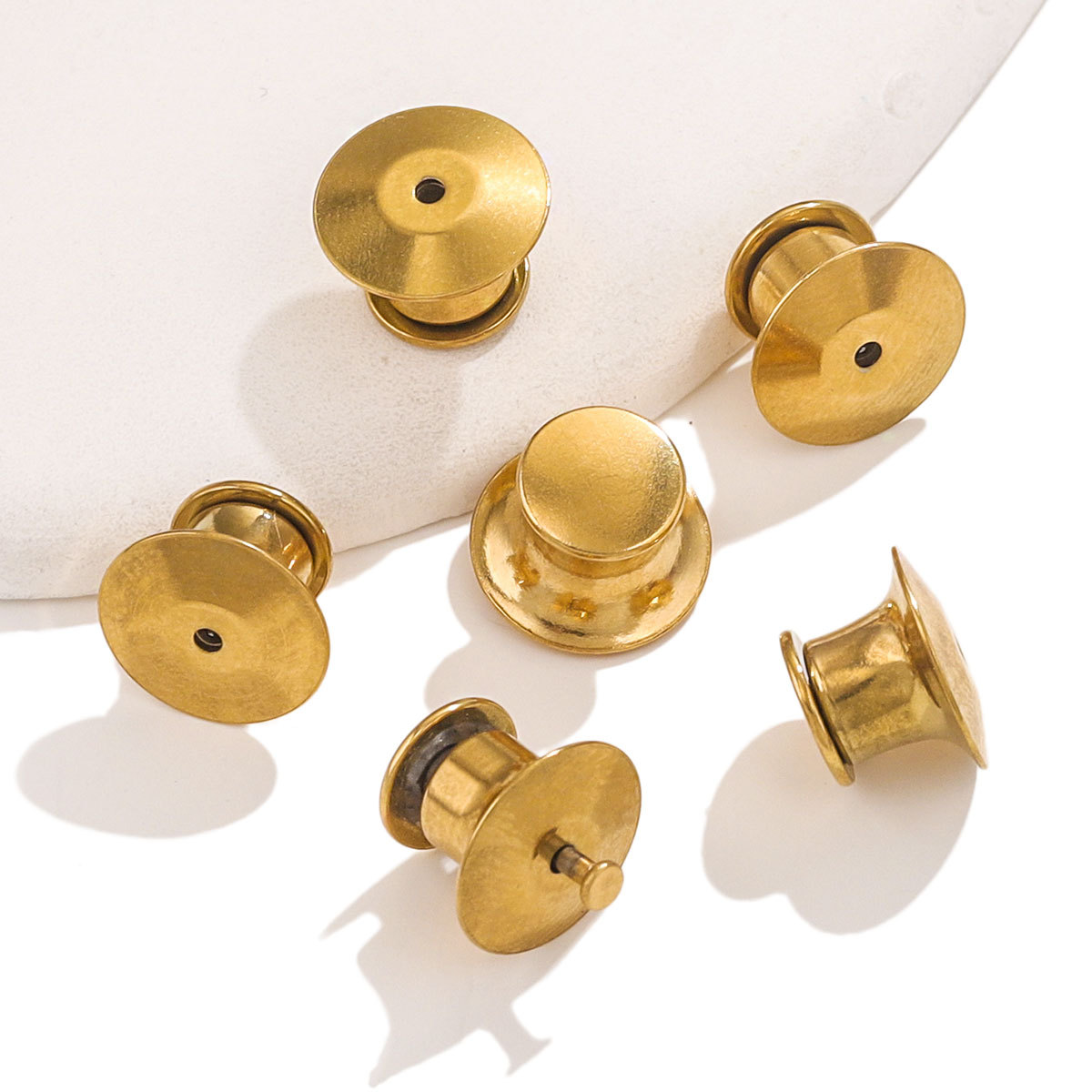 Stainless Steel Earring Back Plug Earring Settings Base Ear Stud Back Earring Stopper For Diy Jewelry Making Supplies 216045176058