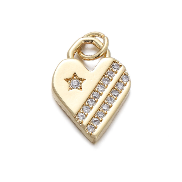 Stylish Chic Customizable Hypoallergenic Pendant Zircon Drop Oil Necklace Earring Handmade DIY Jewelry Accessories