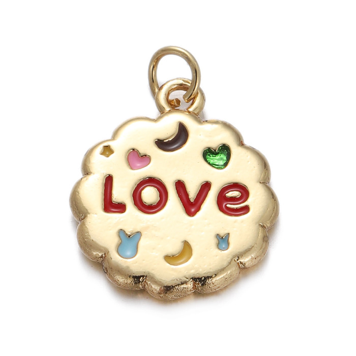 Stylish Chic Customizable Hypoallergenic Colorful Zircon Heart Pendant Not Fade Necklace Accessories