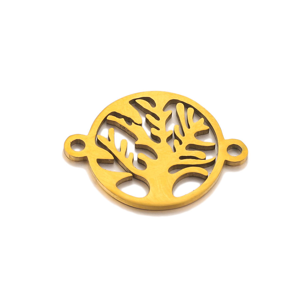 Stainless Steel Tree Of Life Pendant Necklace Bracelet Pendant Diy Necklace Bracelet Jewelry Accessory 216045150228