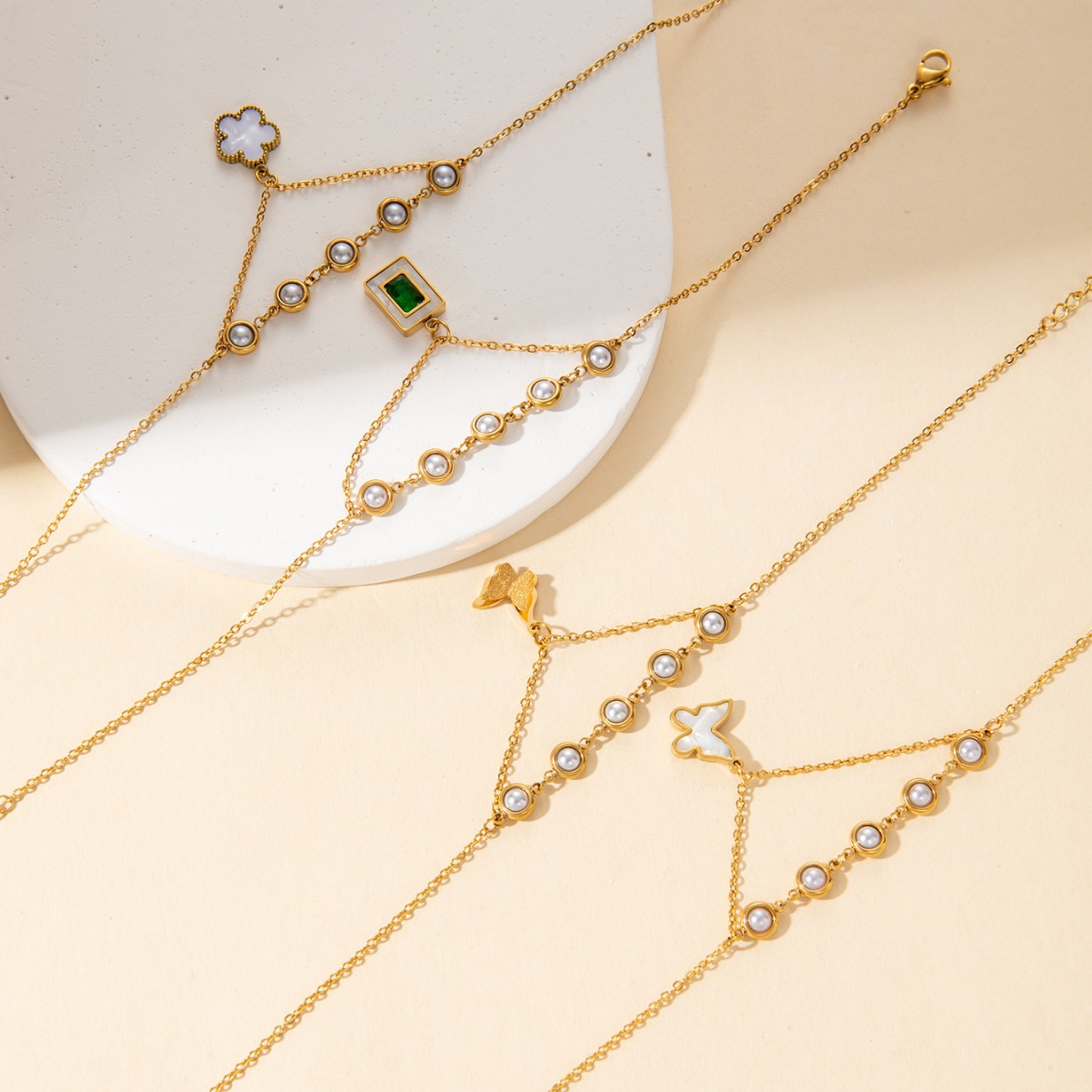 New Accessories Titanium Steel Anklet Temperament  Not Fade Women Ins Wind Manufacturers Wholesale 216045115788