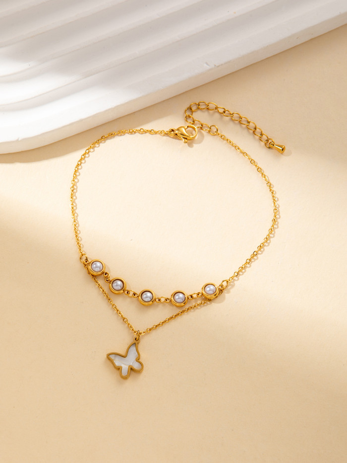 New Accessories Titanium Steel Anklet Temperament Not Fade Women Ins Wind Manufacturers Wholesale