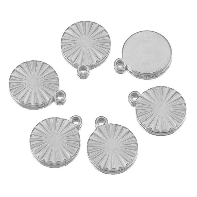 Stainless Steel Sun Moon Star Star Pendant Jewelry DIY Earrings Bracelet Necklace Jewelry Making Wholesale