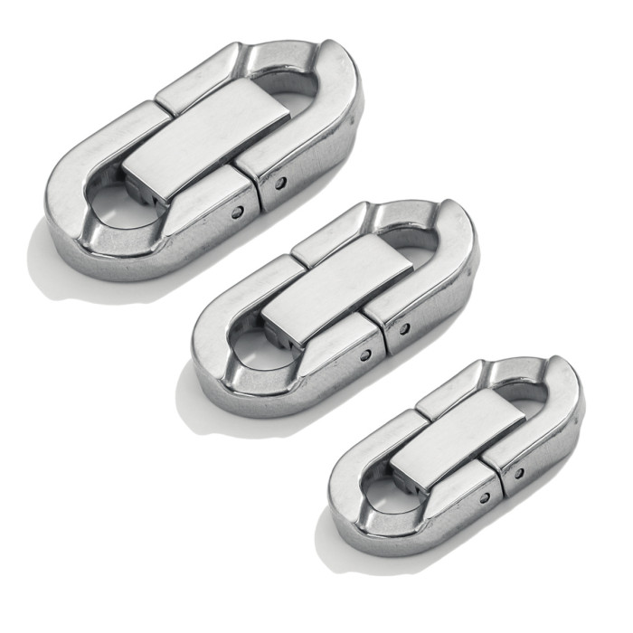 Stylish Chic Customizable Hypoallergenic Durable Affordable Versatile Cuba Chain Button Accessories Handmade DIY Jewelry