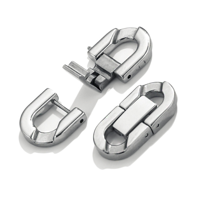 Stylish Chic Customizable Hypoallergenic Durable Affordable Versatile Cuba Chain Button Accessories Handmade DIY Jewelry