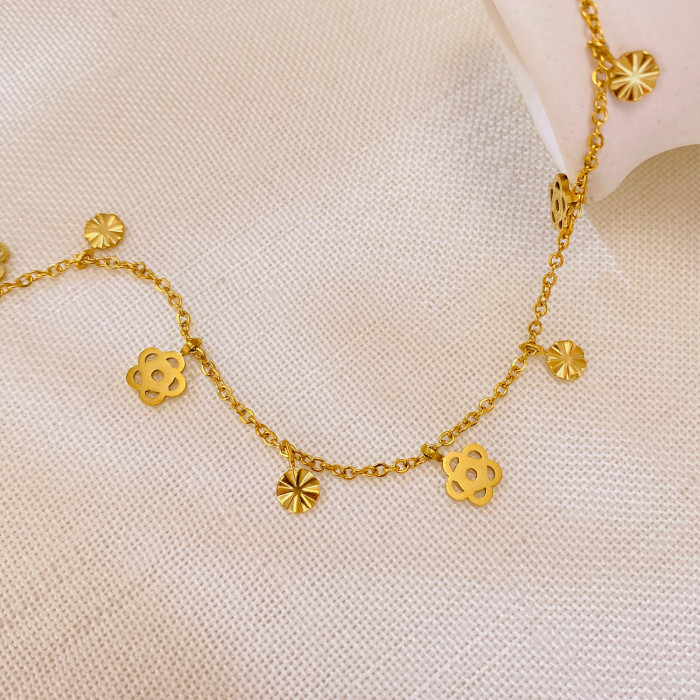 Stainless steel anklet