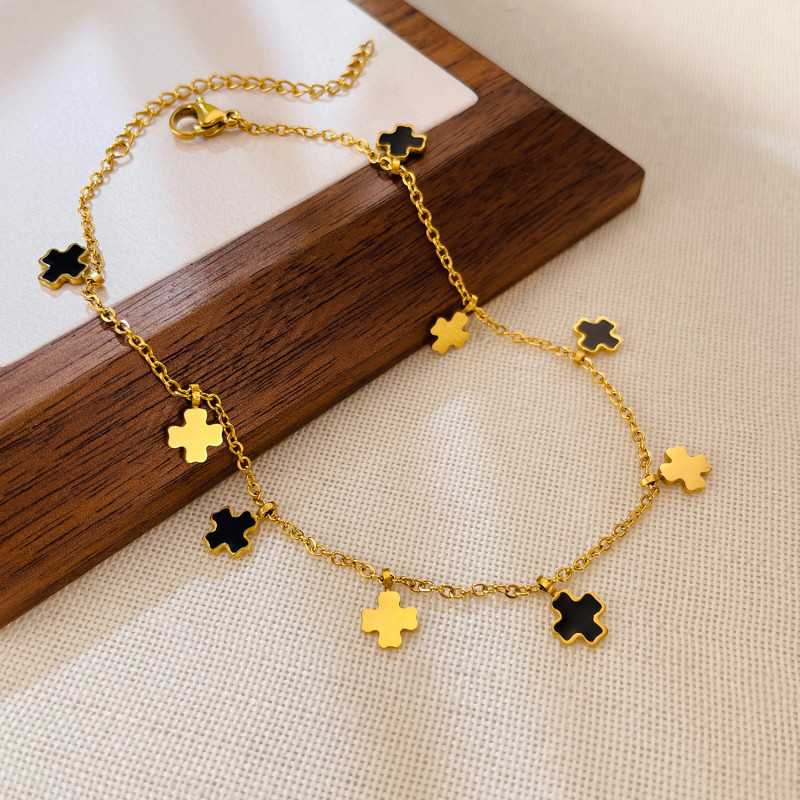 Stainless steel anklet