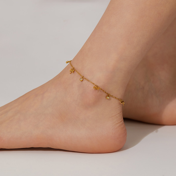 Stainless steel anklet