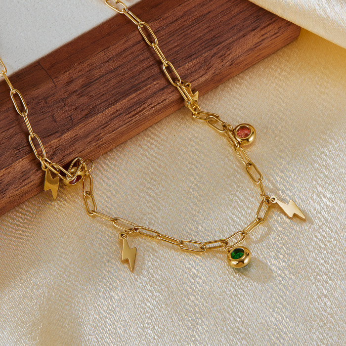 Stainless steel anklet