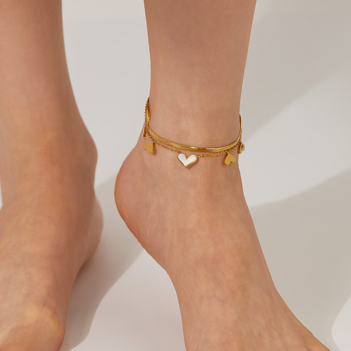 Stainless steel anklet