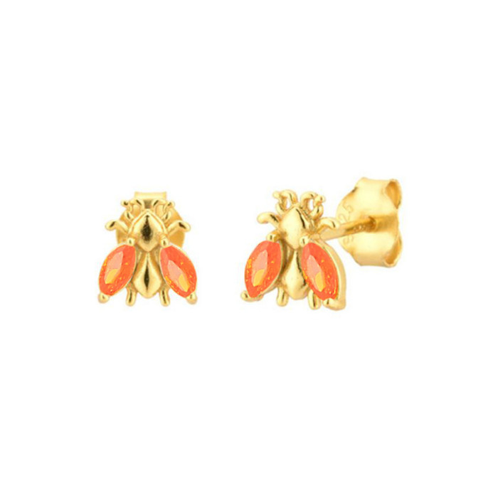 Turquoise Jewelry Accessories Chain Ear Stud Earrings for Women Girl Luxury Jewelry