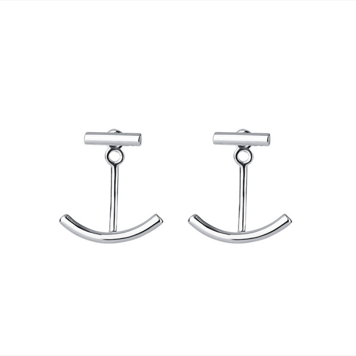 Best-selling Fashion Personality Temperament Earrings One Pair of Earrings Simple and Compact Earrings
