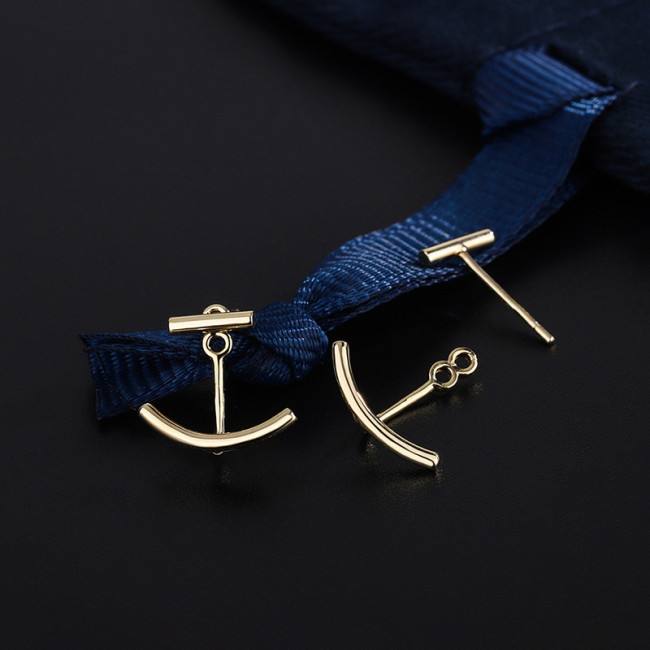 Best-selling Fashion Personality Temperament Earrings One Pair of Earrings Simple and Compact Earrings