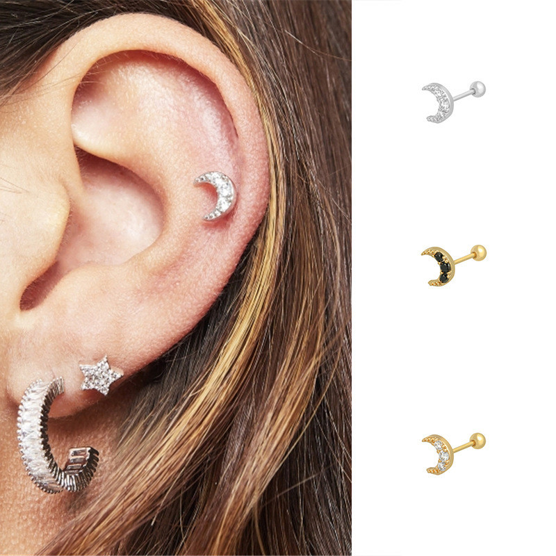 Gold Filled Star Studs Earrings Dainty Jewelry Earrings for Women Simple Waterproof Jewelry