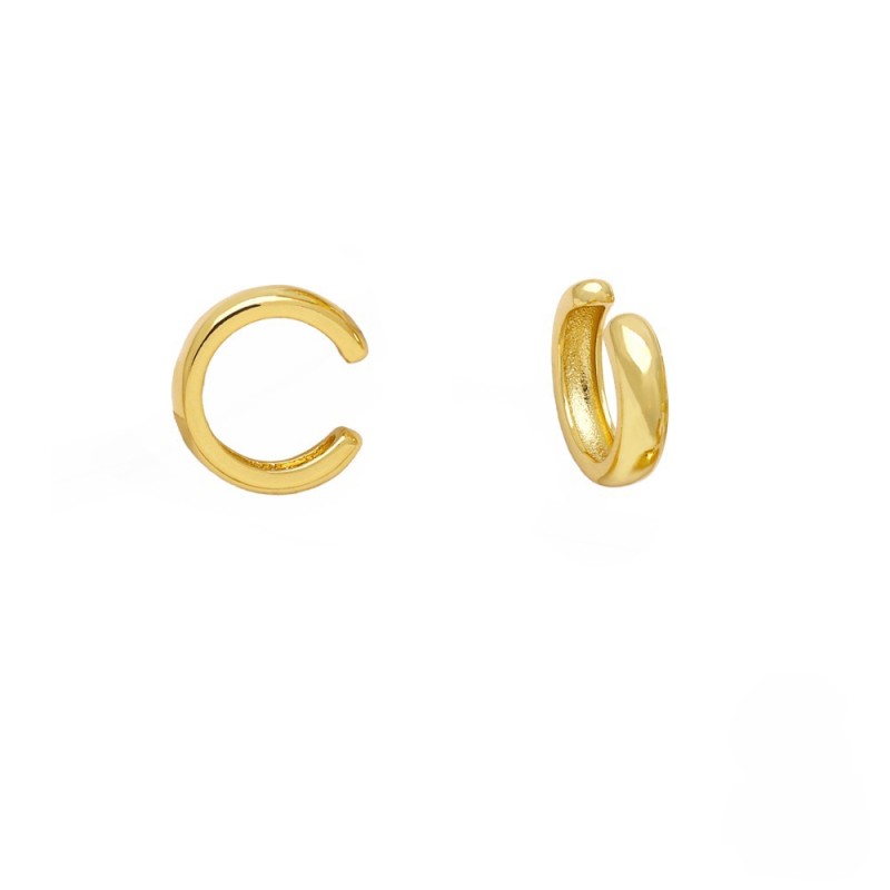 Chic Gold Plated Clip Earring for Women Classic Ear Cuff Women's Earring Jewelry Wholesale