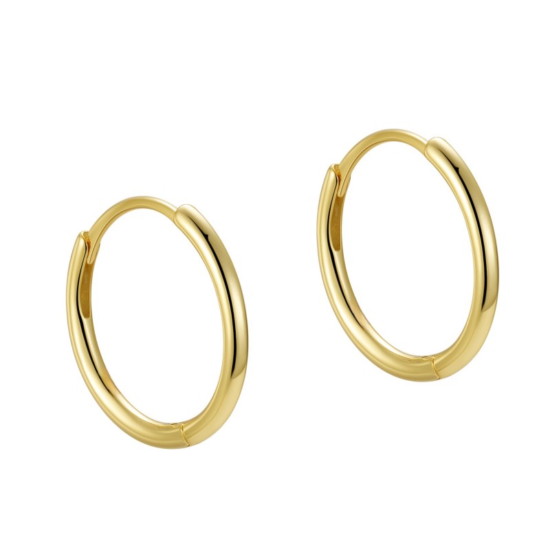 12mm  Hoop Earrings for Women Tiny Cartilage Helix Daith Tragus Huggie Earrings for Men Piercing Jewelry Sleeper Ear Hoops