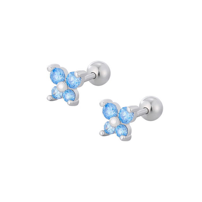 Chic Flower Earrings for Women Jewelry Luxury Choker Korean New Wholesale Bijoux Gift