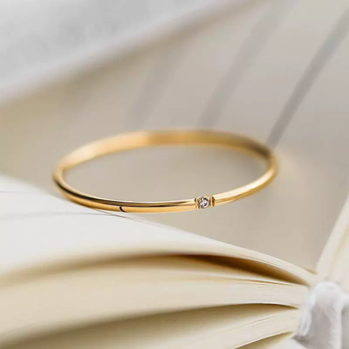 Strong push and very detailed! Japanese ring for women with simple niche light luxury ins wind tail ring ring