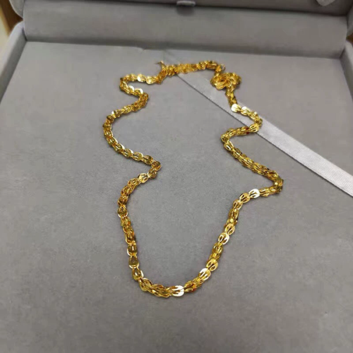 18K Gold Titanium Steel Bracelet Full Phoenix Tail Simple Women's Style Gold Fashion Classic Holiday Gift for Girlfri...