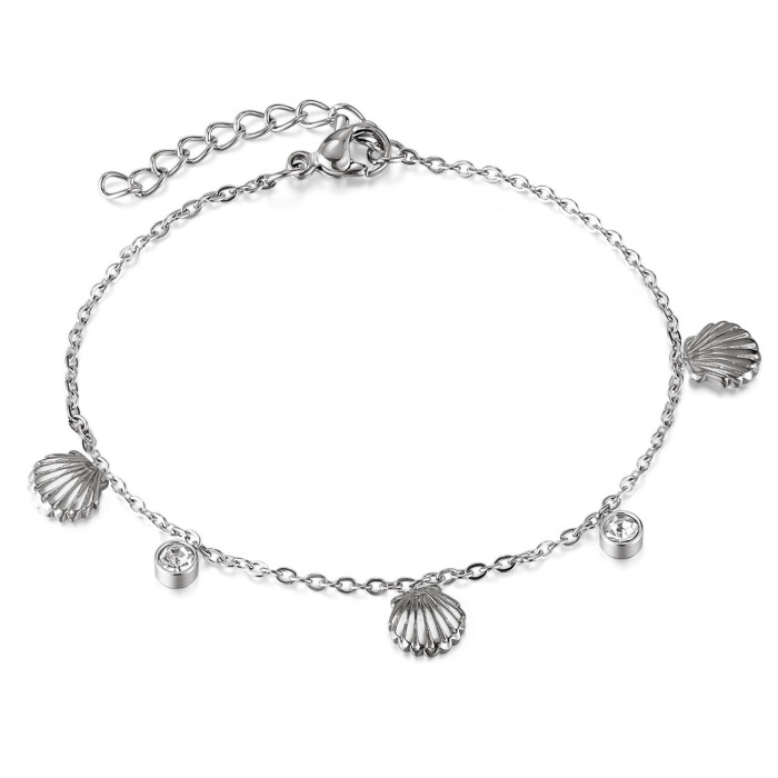 Stainless Steel Waterproof  Accessory for Women Diamond Accessories Gold Bracelet Gift
