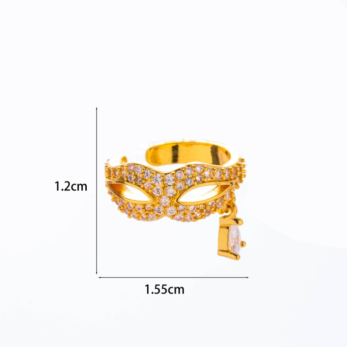 1PC Trendy Zircon Dangle Hoop Ear Cuff Cartilage Clip for Women Flower Bowknot Tragus Daith Conch Rook Snug Ear Piercing Jewelry