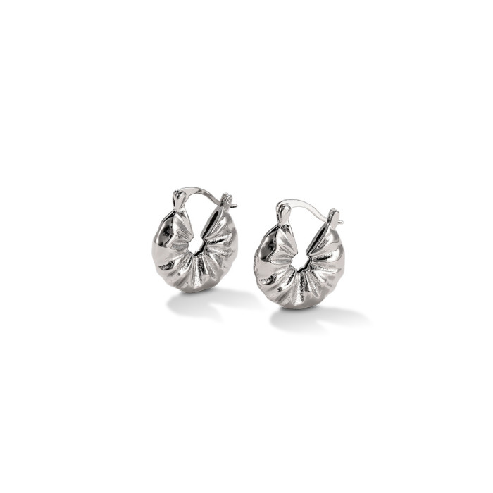 Big Earring For Women Gold Color Heart Irregular Geometry Stud Earrings Fashion Jewelry Wedding Party Gifts
