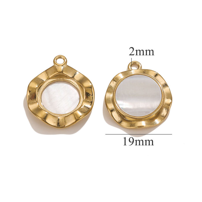Stainless Steel Gold Color PVD Plated Boots Charms Pendant DIY Necklace Bracelet Earring Jewelry Making Accessories