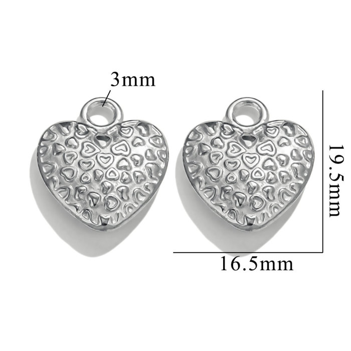 Stainless Steel Animal Pendant Dinosaur Owl Elephant Snake Lizard Charms for DIY Earrings Necklace Bracelets Jewelry Making